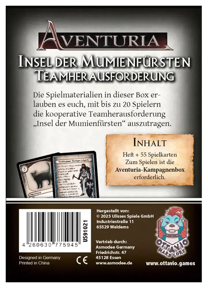 Aventuria - Teamherausforderung: Insel der Mumienfürsten - Erweiterung