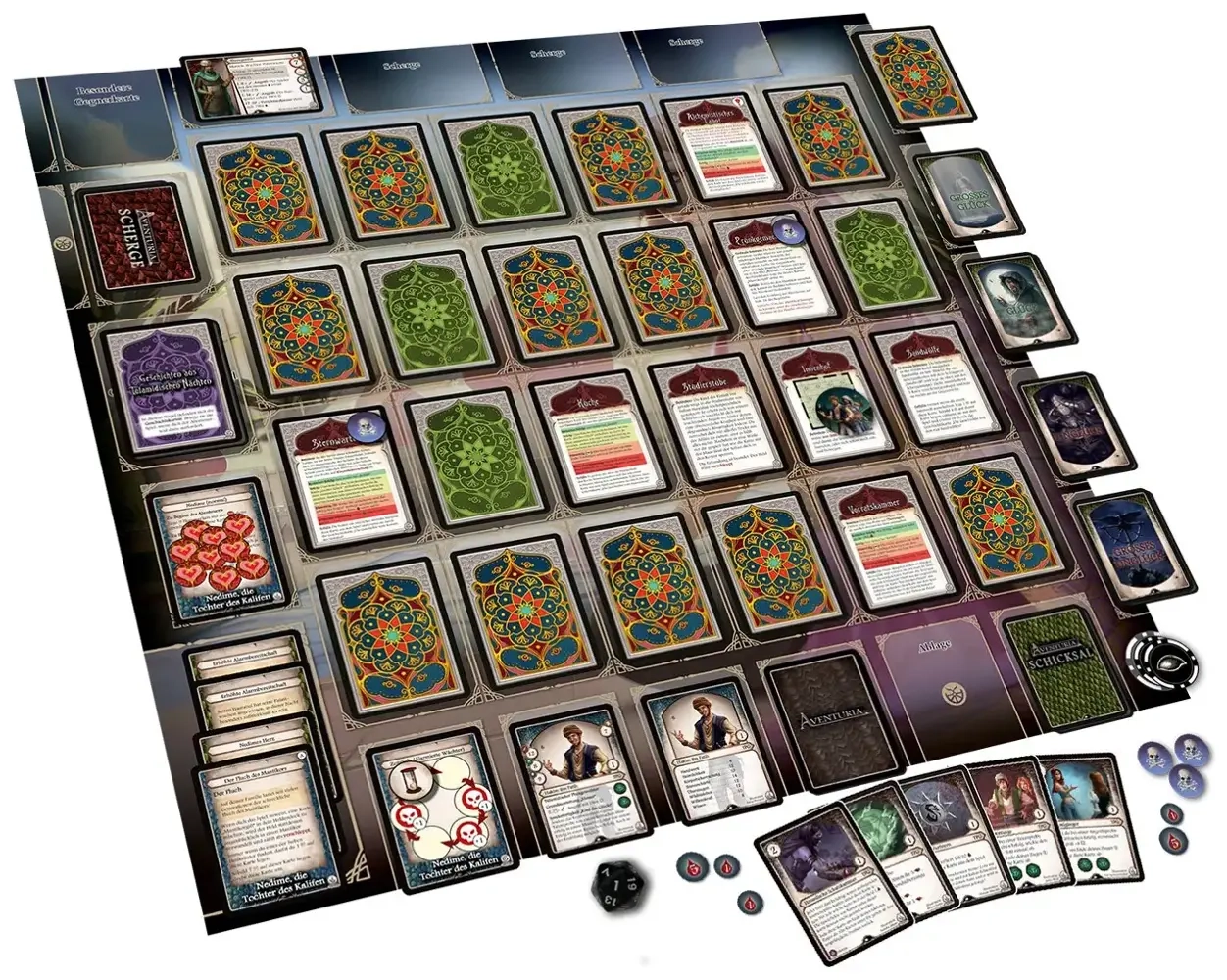 Aventuria: Fluch der Wüste  - Solo-Abenteuer