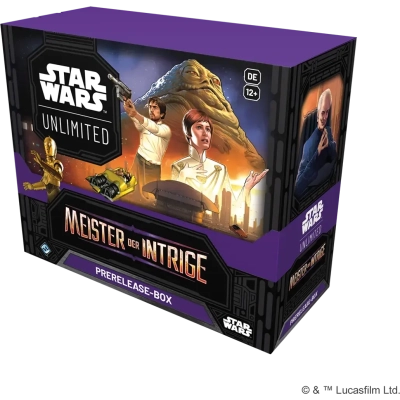 Star Wars: Unlimited – Meister der Intrige (Prerelease-Box)