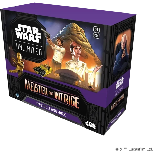 Star Wars: Unlimited – Meister der Intrige (Prerelease-Box) Star Wars: Unlimited – Meister der Intrige (Prerelease-Box)
