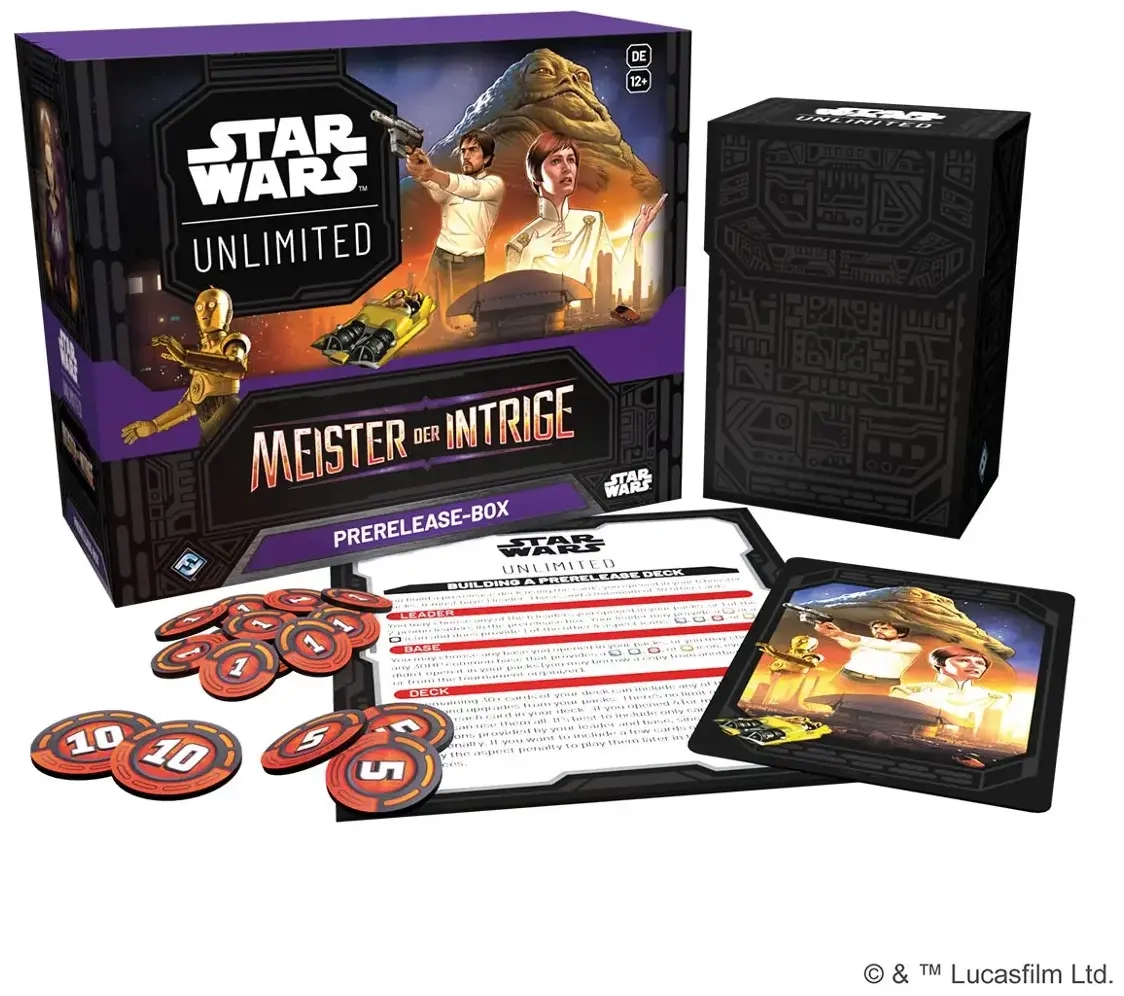 Star Wars: Unlimited – Meister der Intrige (Prerelease-Box)