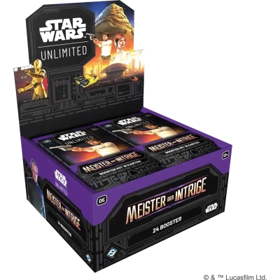Star Wars: Unlimited – Meister der Intrige (Booster-Display)
