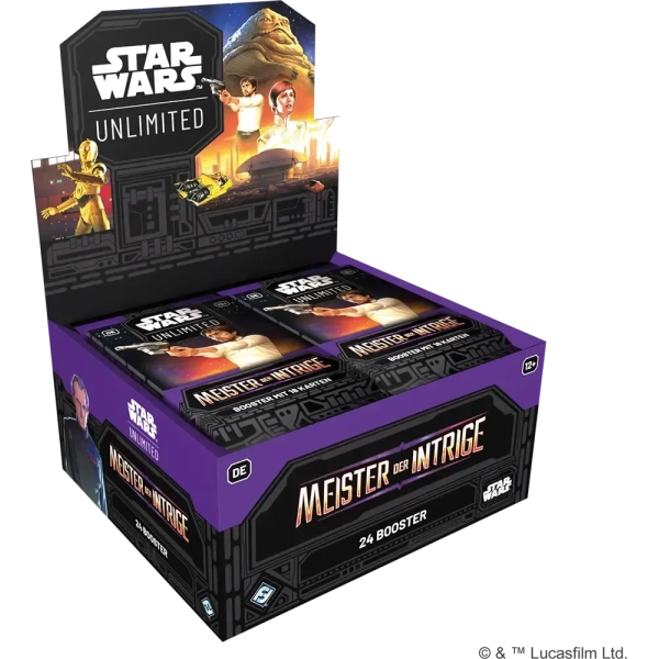 Star Wars: Unlimited – Meister der Intrige (Booster-Display) Star Wars: Unlimited – Meister der Intrige (Booster-Display)