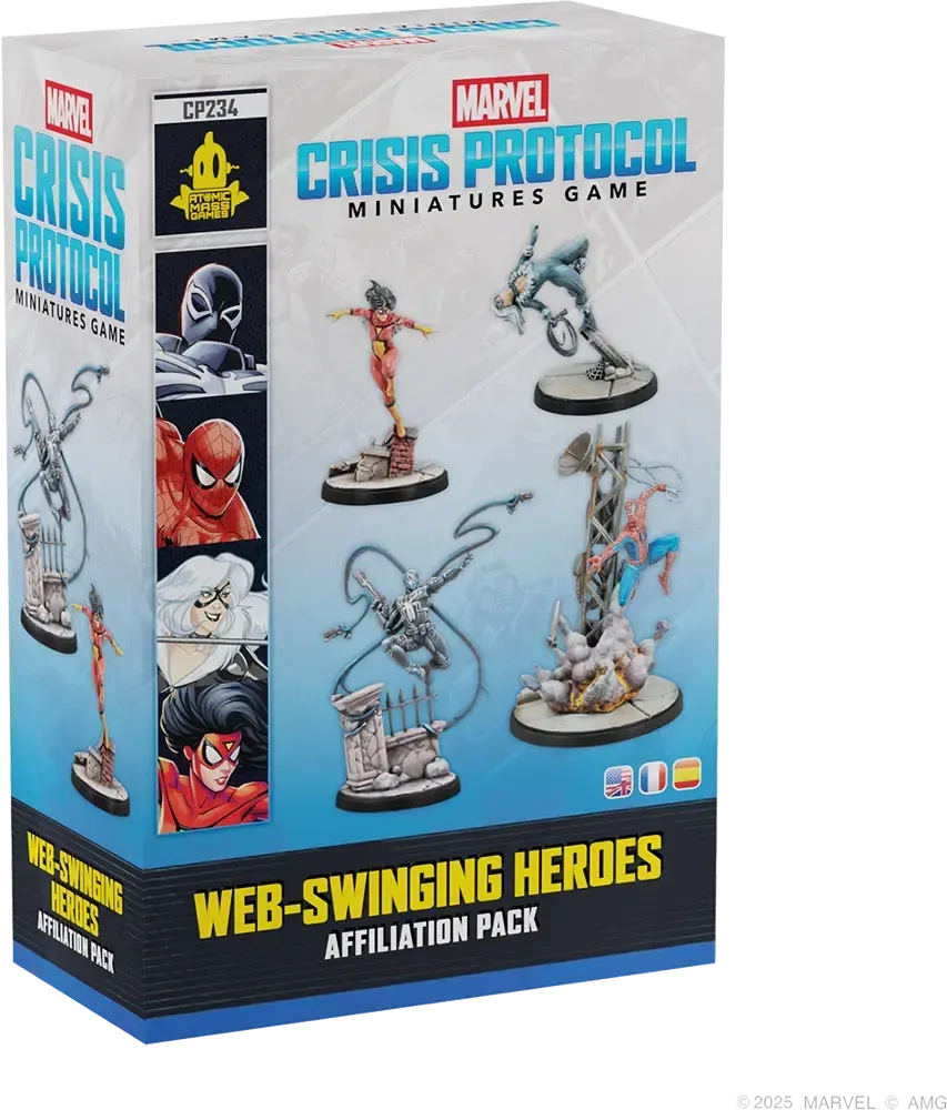 Marvel: Crisis Protocol – Web-Swinging Heroes Affiliation Pack