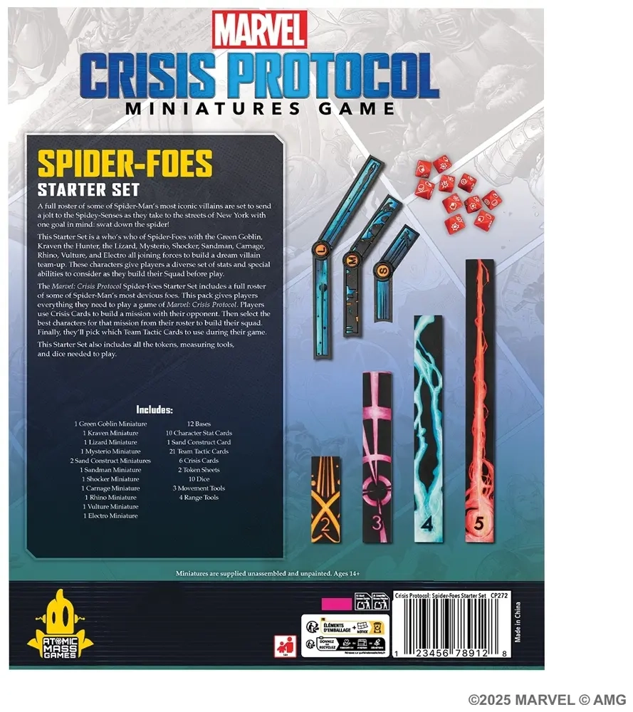 Marvel: Crisis Protocol – Spider-Foes - Starter Set