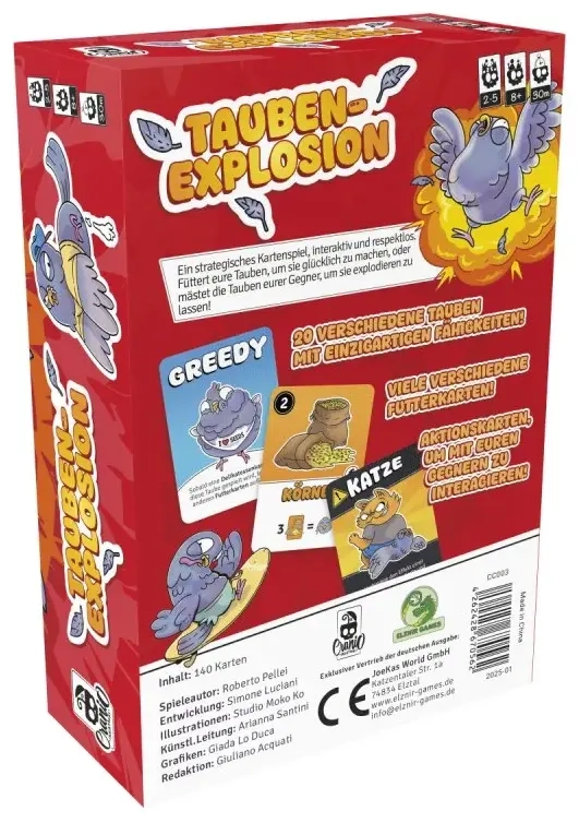 Taubenexplosion