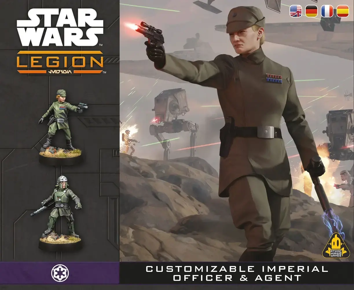Star Wars Legion Customizable Officer & Agent