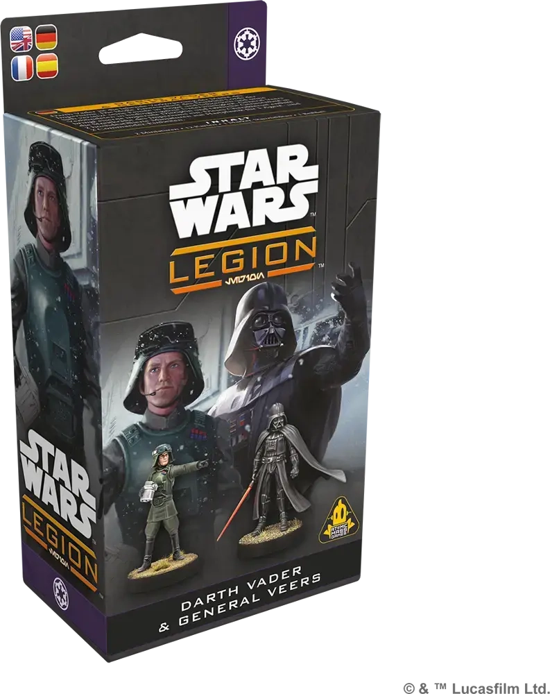 Star Wars Legion Darth Vader & General Veers