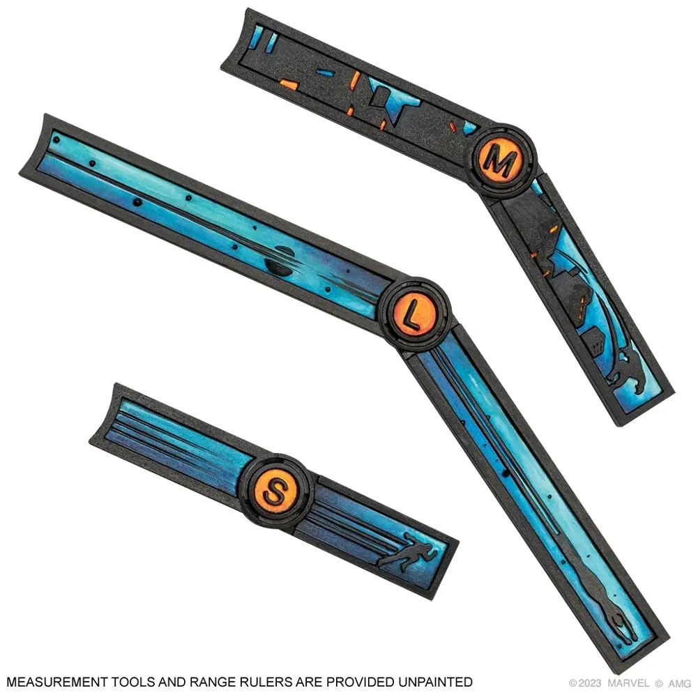 Marvel Crisis Protocol - Movement & Range Tools - EN/SP/DE/FR
