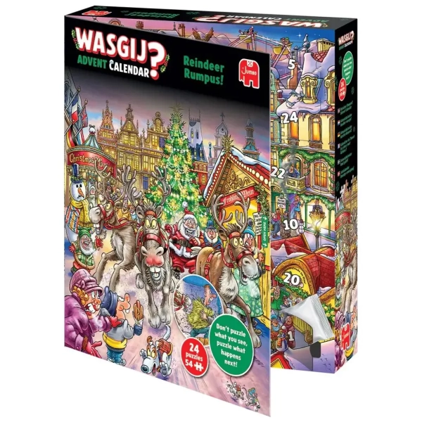 Wasgij Christmas Advent Calendar Puzzle 2025