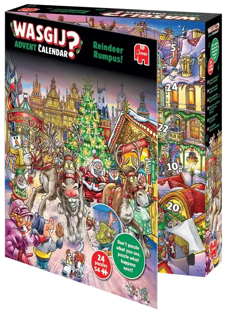 Wasgij Christmas Advent Calendar Puzzle 2025