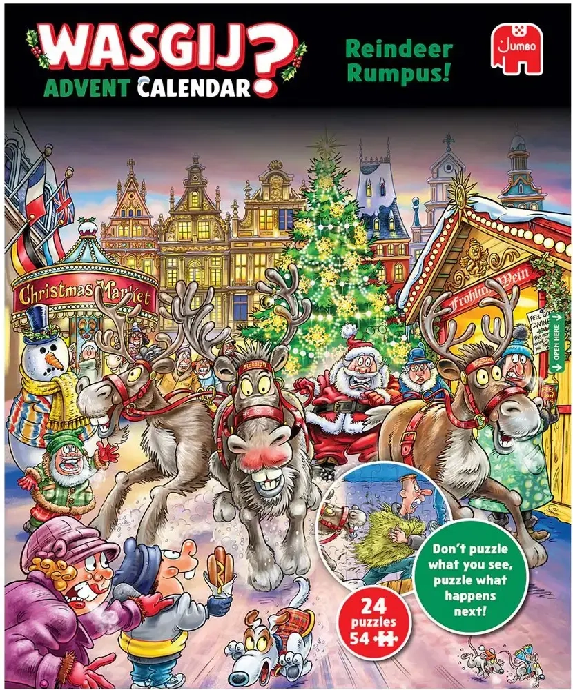 Wasgij Christmas Advent Calendar Puzzle 2025
