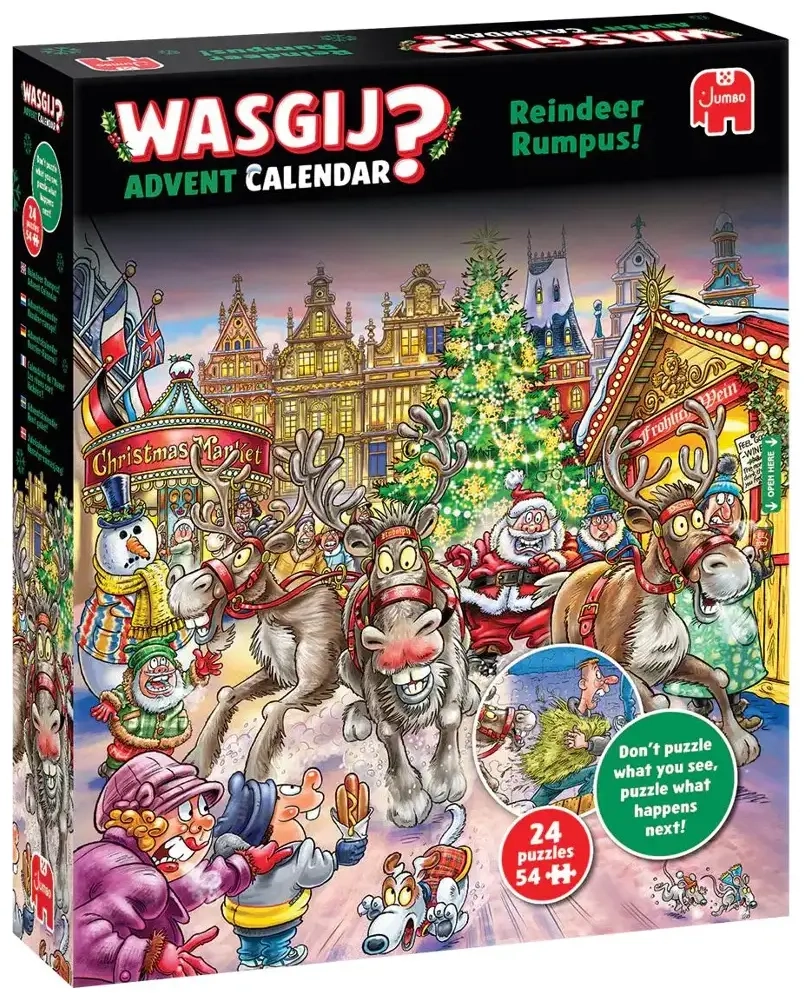 Wasgij Christmas Advent Calendar Puzzle 2025