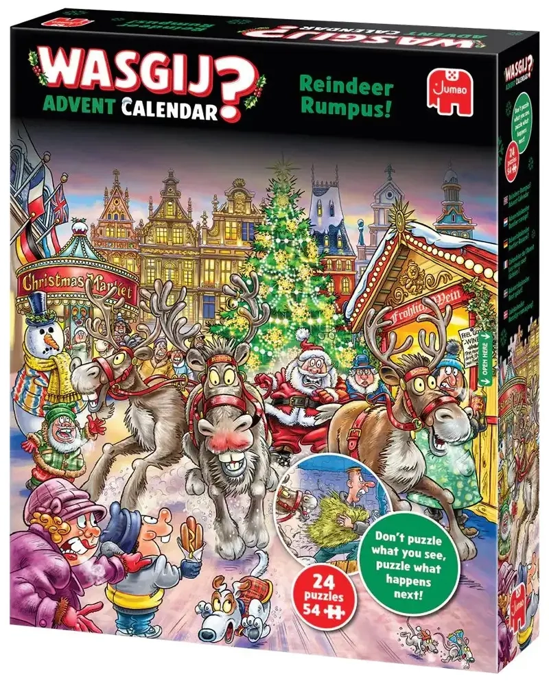 Wasgij Christmas Advent Calendar Puzzle 2025