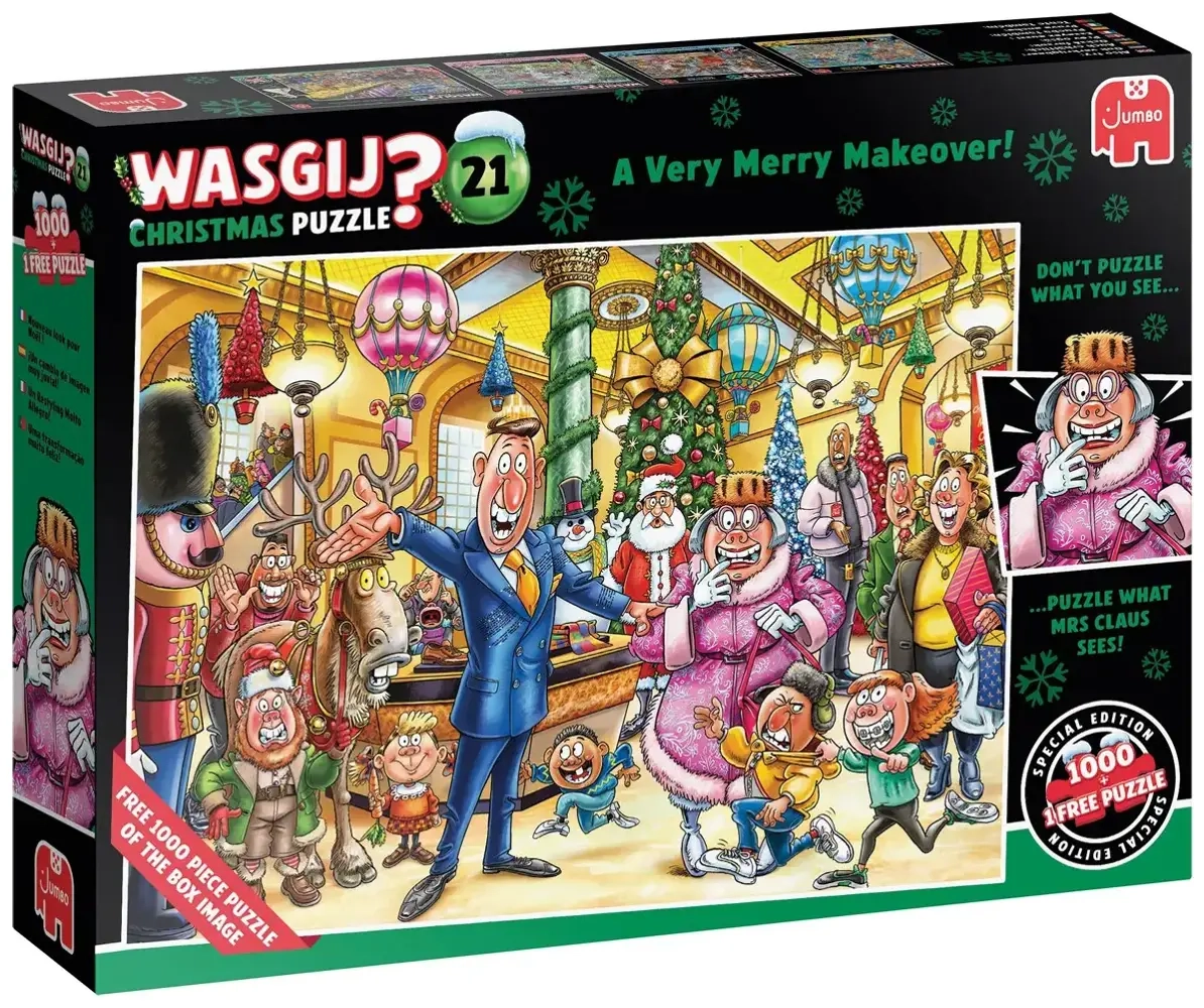 Wasgij Christmas 21 (2x 1000 Teile)