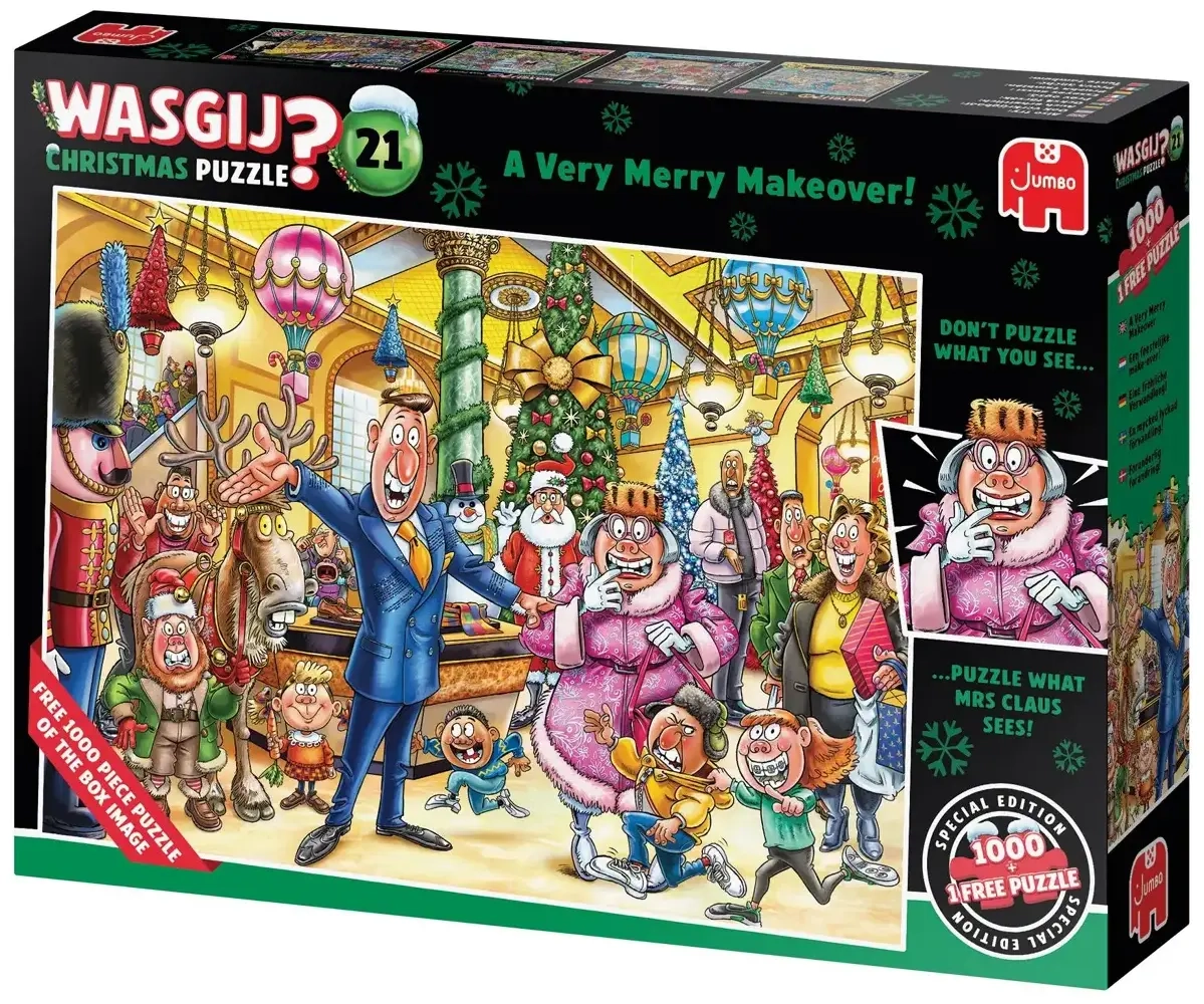 Wasgij Christmas 21 (2x 1000 Teile)