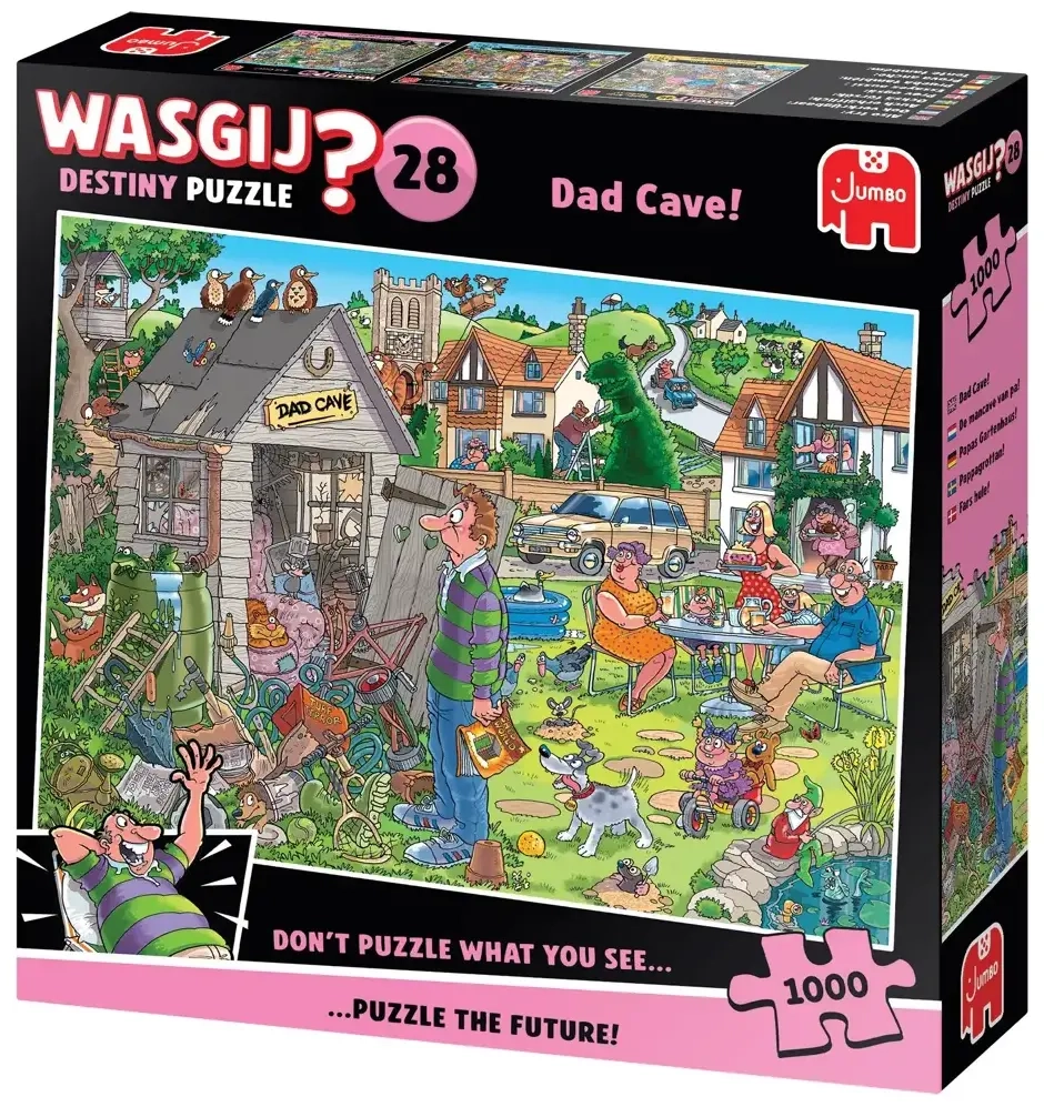 Dad Cave! - Wasgij Destiny 28
