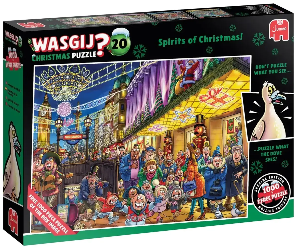 Christmas Carol - Wasgij Christmas 20 (2x 1000 Teile)
