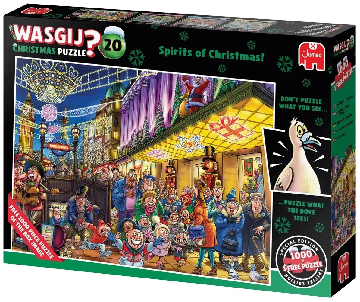 Christmas Carol - Wasgij Christmas 20 (2x 1000 Teile)