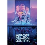 KPop Demon Hunters Poster Movie Key Art 61 x 91 cm