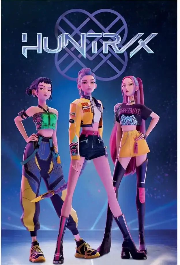 KPop Demon Hunters Poster How it's done 61 x 91 cm