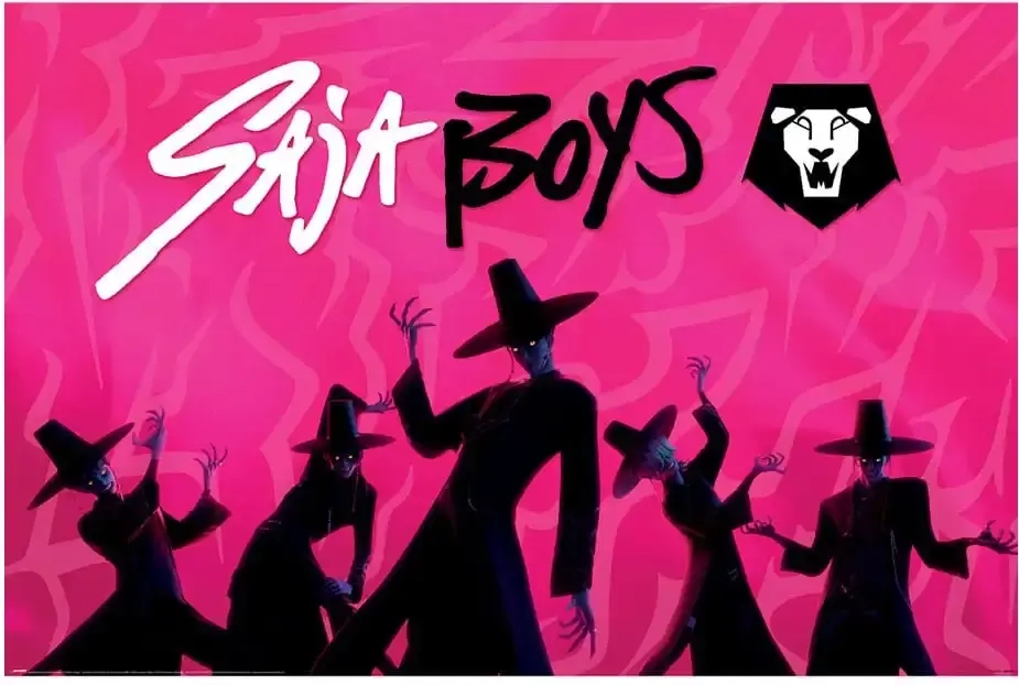 KPop Demon Hunters Poster Saja Boys Idol 91 x 61 cm