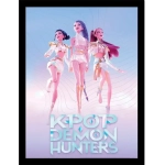 KPop Demon Hunters Collector Print Poster im Rahmen Trio