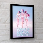 KPop Demon Hunters Collector Print Poster im Rahmen Trio
