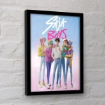 KPop Demon Hunters Collector Print Poster im Rahmen Saja Boys