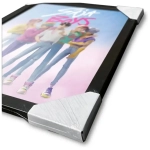 KPop Demon Hunters Collector Print Poster im Rahmen Saja Boys