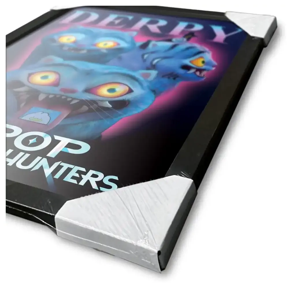 KPop Demon Hunters Collector Print Poster im Rahmen Derpy