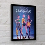 KPop Demon Hunters Collector Print Poster im Rahmen Huntrix