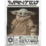 Star Wars: The Mandalorian Poster Grogu Wanted 40 x 50 cm
