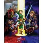 The Legend of Zelda Poster Set Ocarina of Time 40 x 50 cm