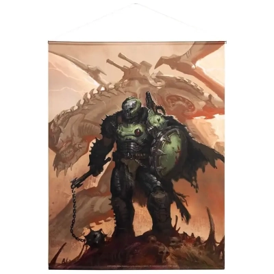 Doom The Dark Ages Poster Canvas Concept Art