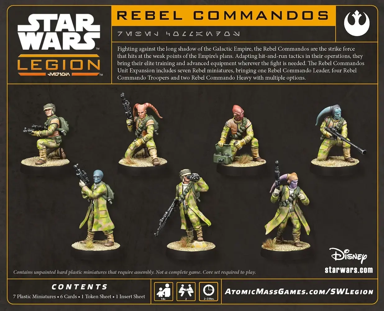 Star Wars Legion - Rebel Commandos