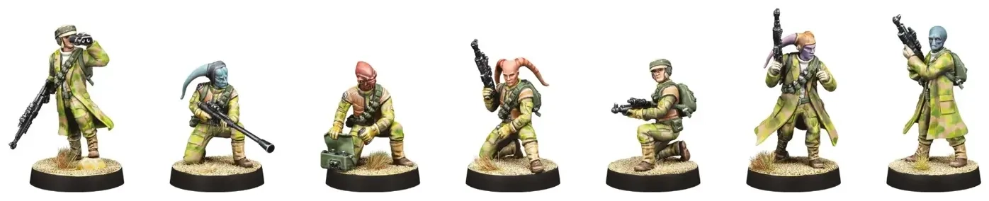 Star Wars Legion - Rebel Commandos
