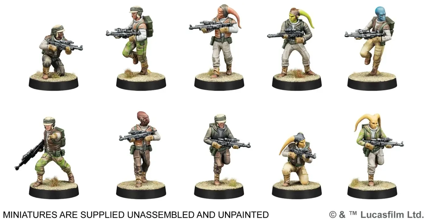 Star Wars Legion - Rebel Troopers