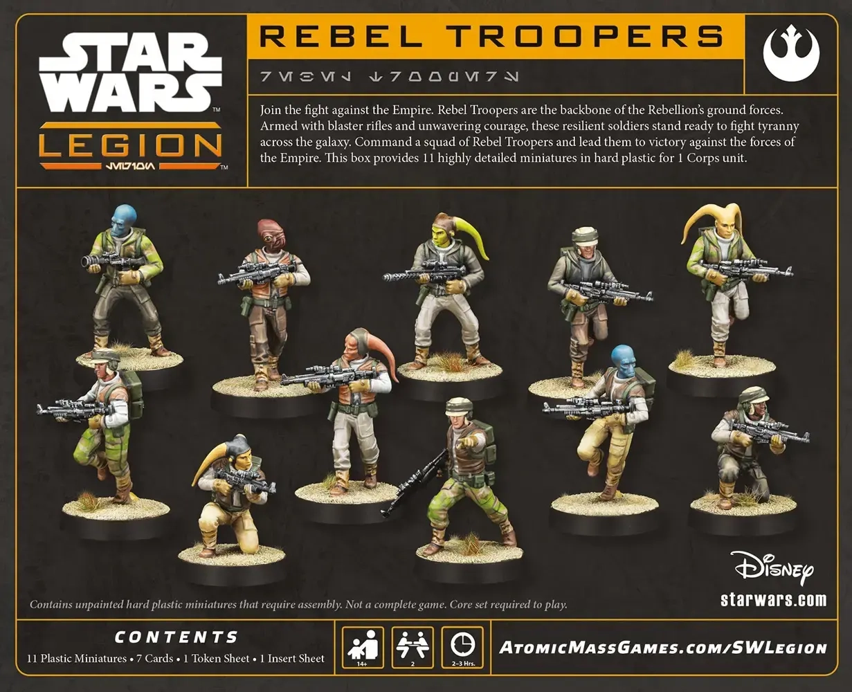 Star Wars Legion - Rebel Troopers
