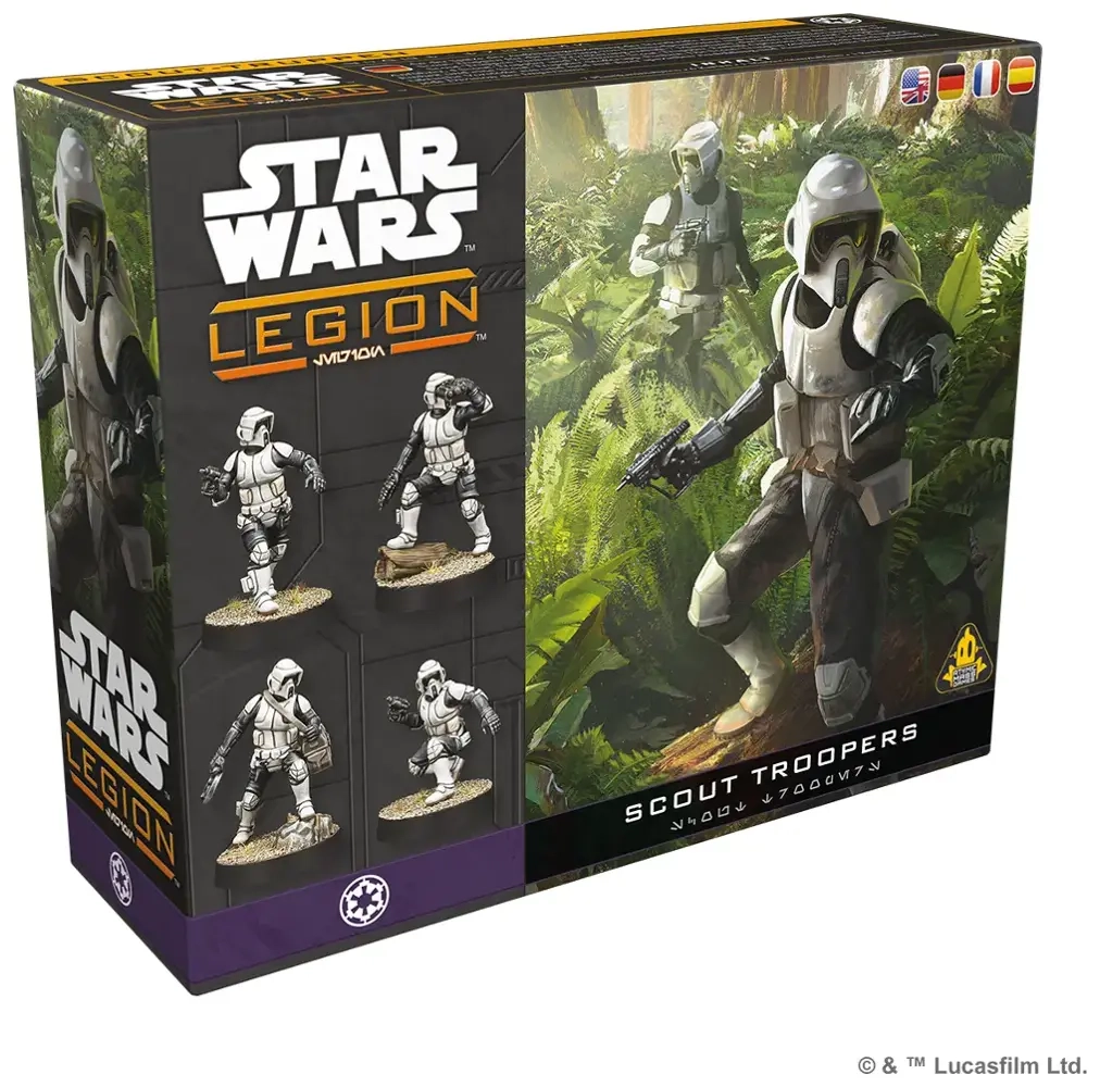 Star Wars Legion - Scout Troopers - EN/DE/SP/FR