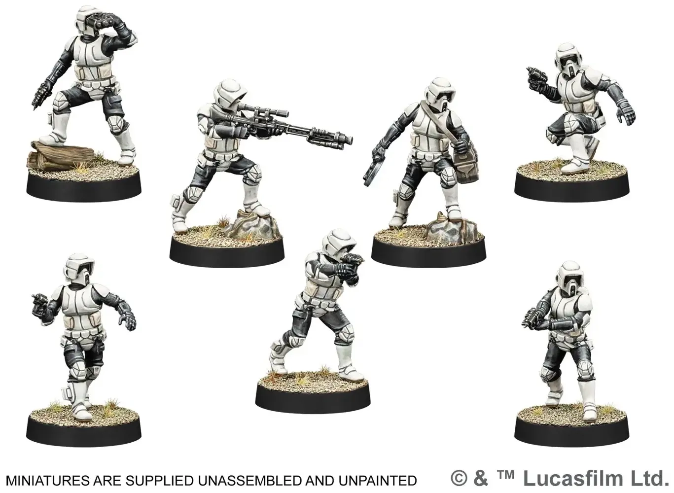 Star Wars Legion - Scout Troopers - EN/DE/SP/FR