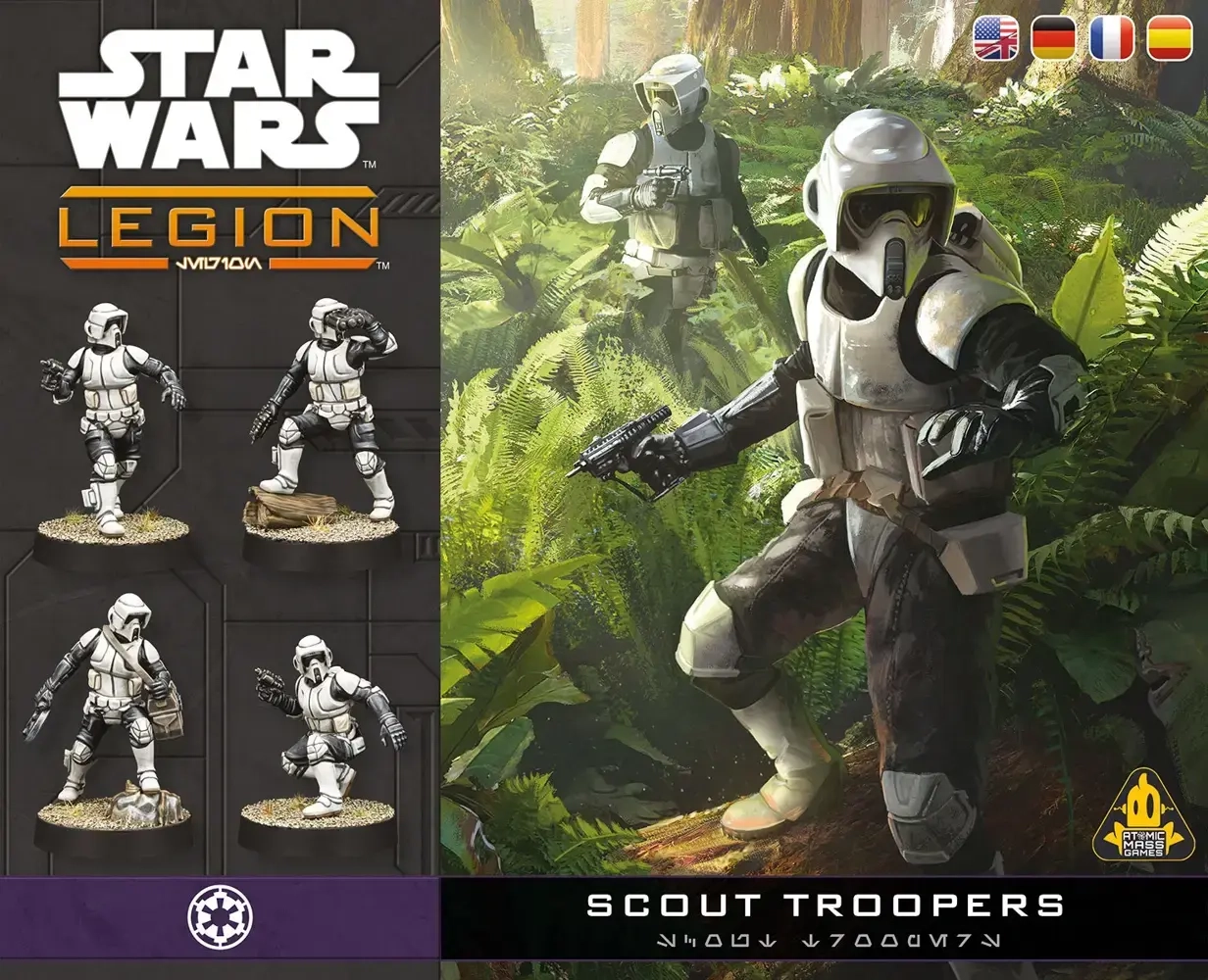 Star Wars Legion - Scout Troopers - EN/DE/SP/FR