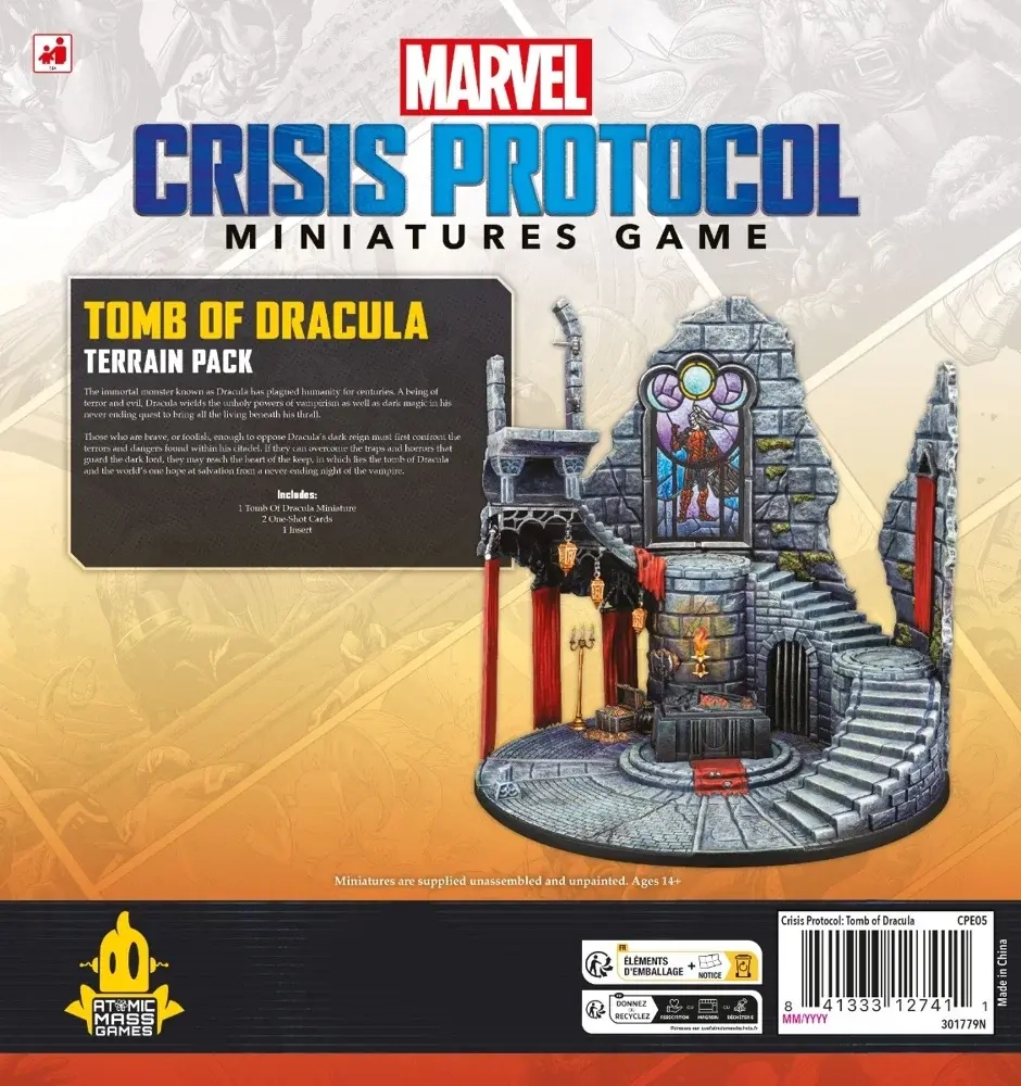 Marvel Crisis Protocol - Tomb of Dracula Terrain Pack
