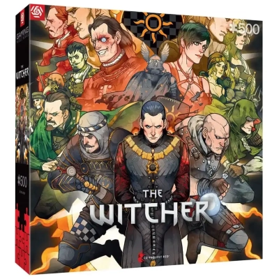 Gaming Puzzle: The Witcher Nilfgaard Puzzle - 500 Teile