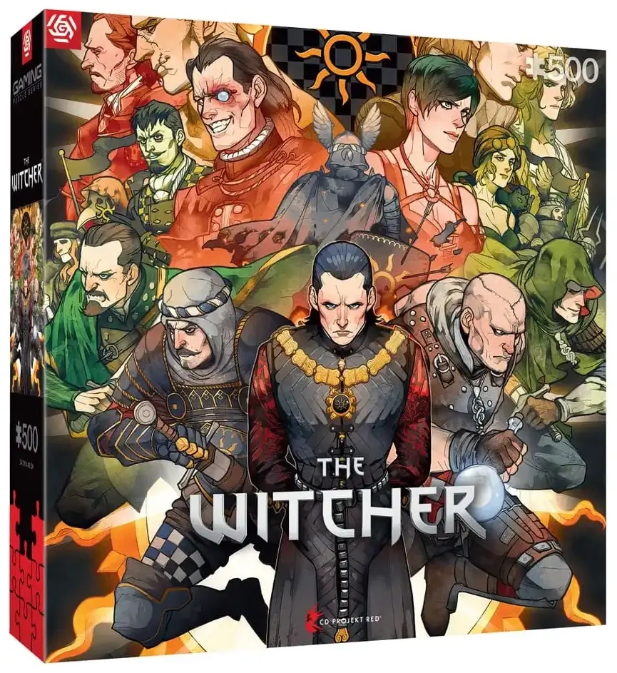 Gaming Puzzle: The Witcher Nilfgaard Puzzle - 500 Teile