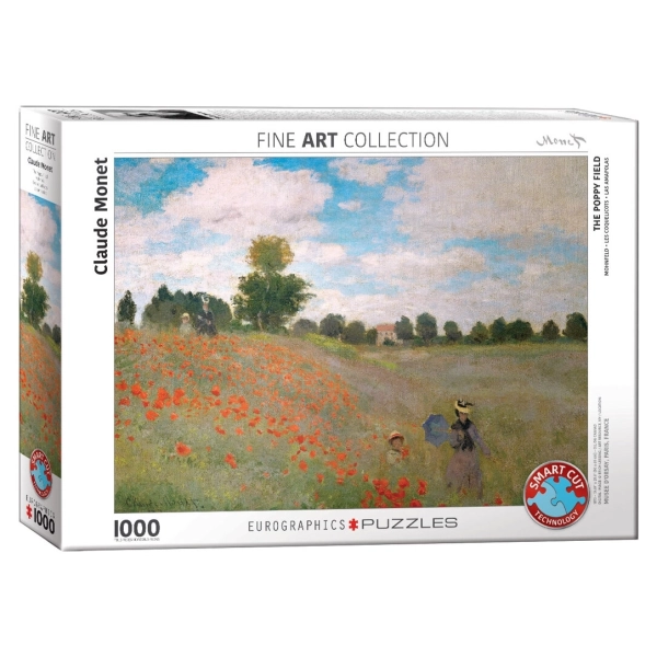 Das Mohnfeld - Claude Monet