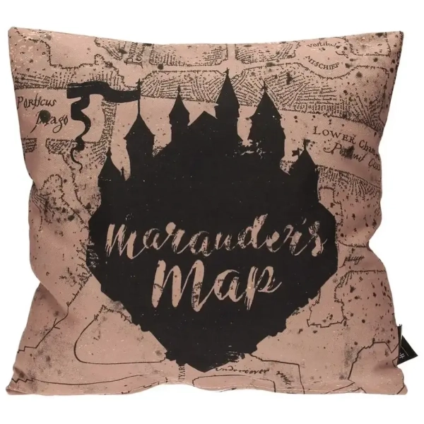 Harry Potter Kissen Marauder's Map 45 x 45 cm