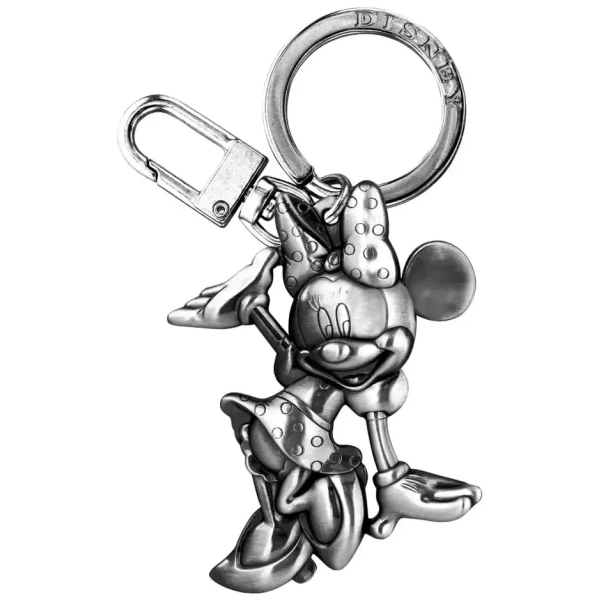 Micky Maus Zinn-Schlüsselanhänger Minnie