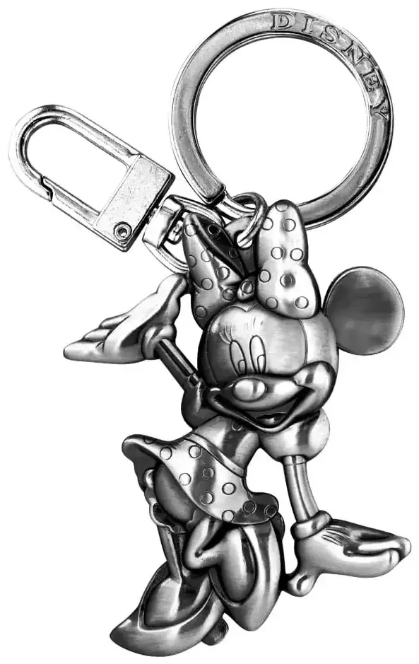 Micky Maus Zinn-Schlüsselanhänger Minnie