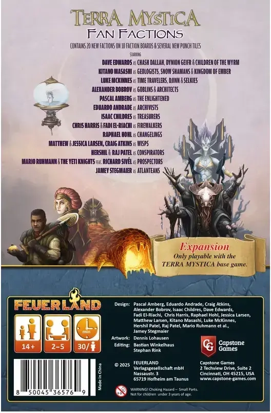 Terra Mystica: Fan Factions - EN